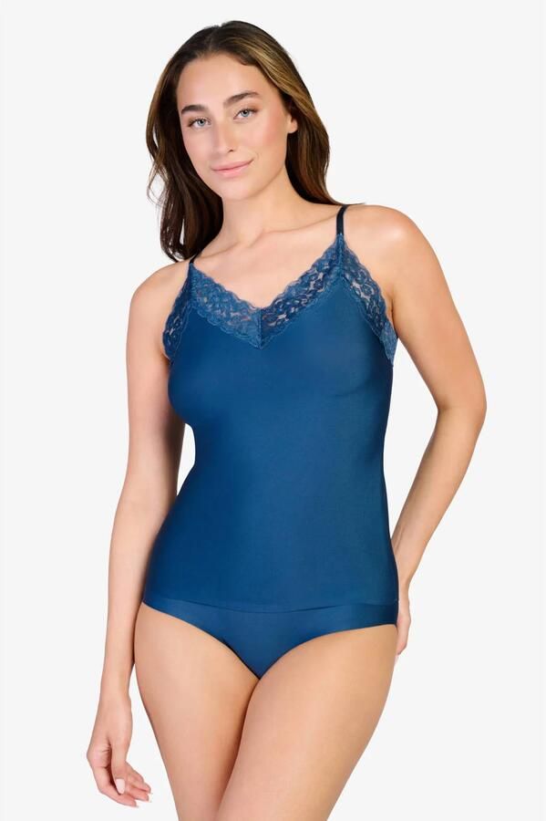 Ten Cate Secrets niet-voorgevormd hemd blauw