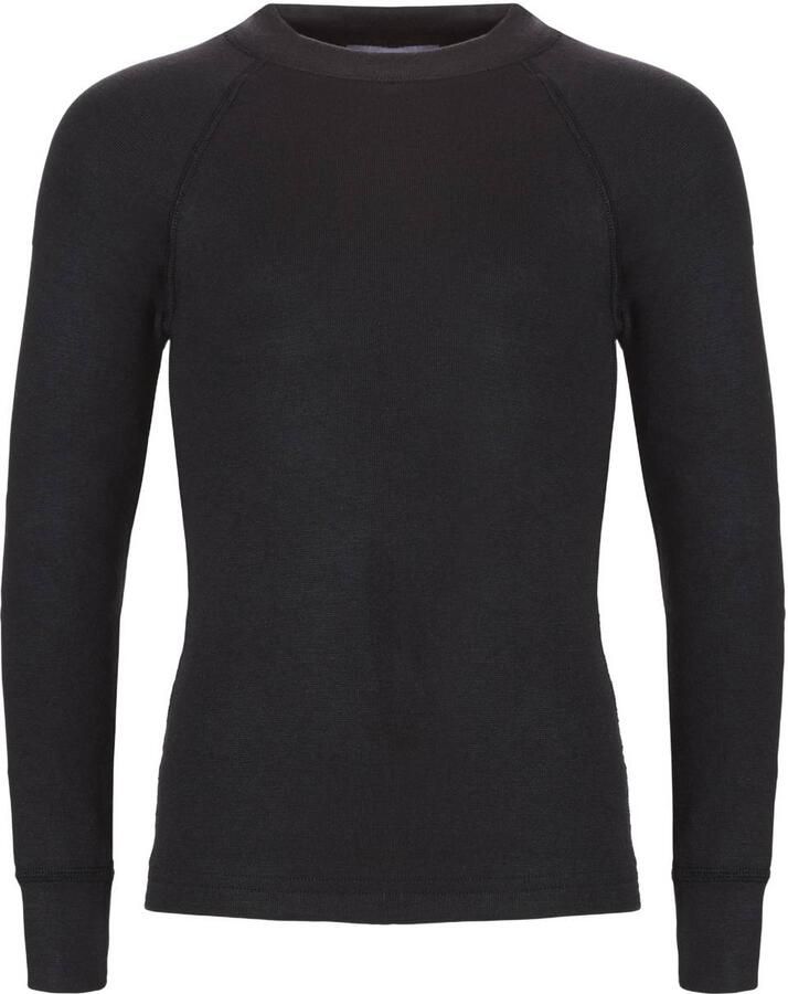 Ten Cate thermoondergoed zwart Thermo ondergoed Polyester Ronde hals maat 158-164