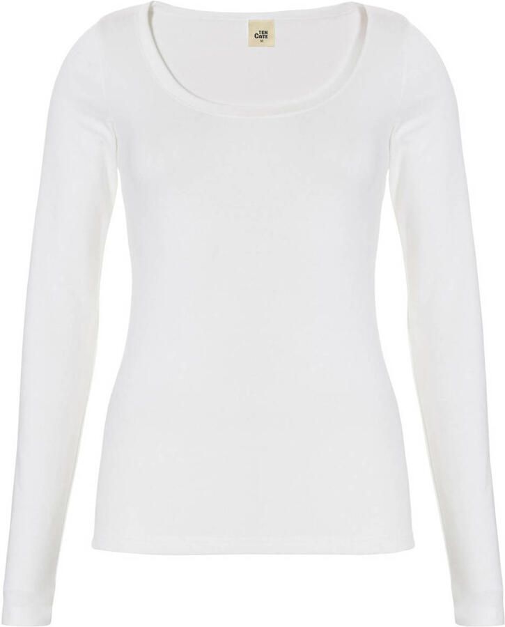 Ten Cate thermoshirt met Viloft wit