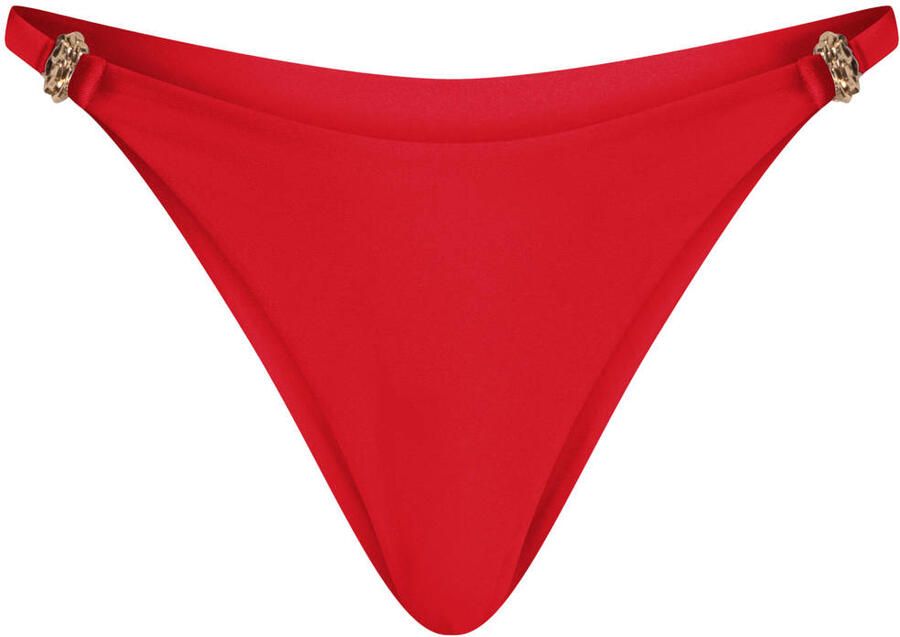 The Lola Club high leg bikinibroekje Orelia rood