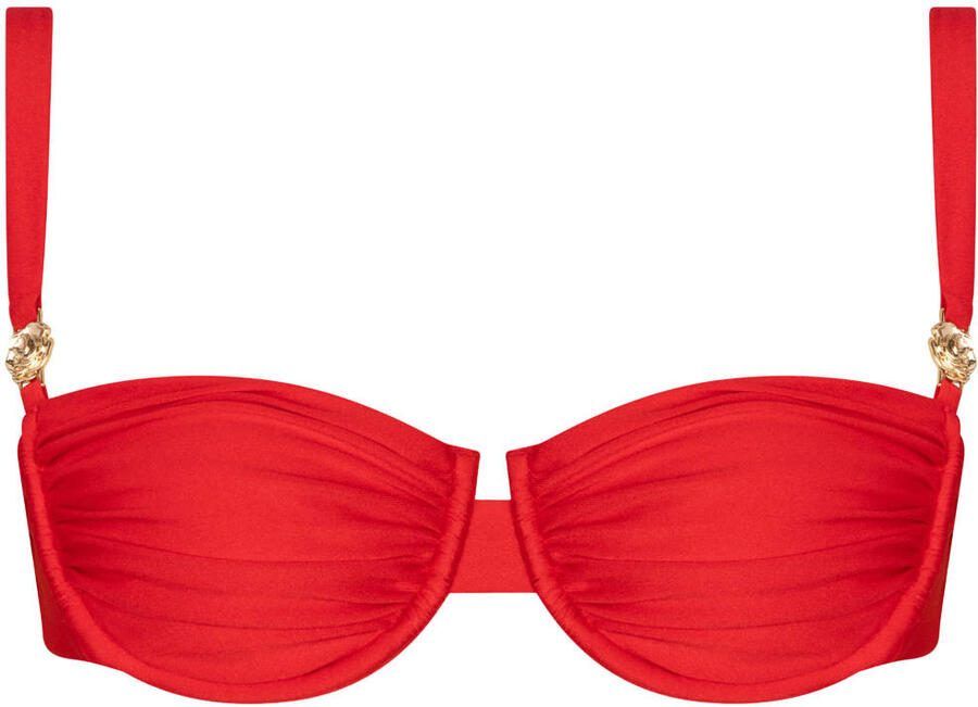 The Lola Club voorgevormde beugel bikinitop Orelia rood