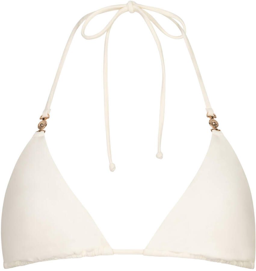 The Lola Club voorgevormde triangel bikinitop Jenna ecru