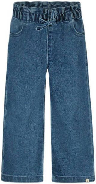 The New Chapter high waist loose fit jeans blauw