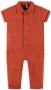 The New Chapter jumpsuit van katoen terra Oranje Effen 104 - Thumbnail 1