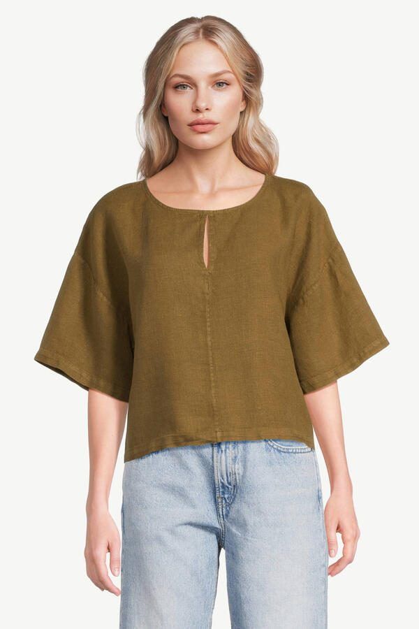 The New Society Blouse Melissa Shirt Olive