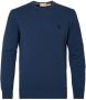 Timberland fijn gebreide pullover van katoen blauw - Thumbnail 1