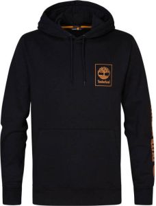 Timberland hoodie met biologisch katoen zwart
