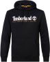 Timberland hoodie met logo zwart - Thumbnail 1