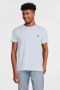 Timberland slim fit T-shirt van katoen lichtblauw - Thumbnail 1