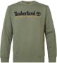 Timberland sweater met logo groen - Thumbnail 1