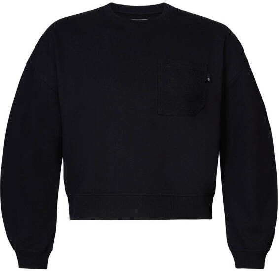 Timberland sweater van biologisch katoen zwart