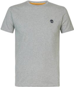 Timberland T-shirt met logo grijs