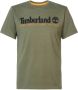 Timberland T-shirt met logo groen - Thumbnail 1