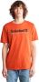 Timberland T-shirt met logo oranje - Thumbnail 1