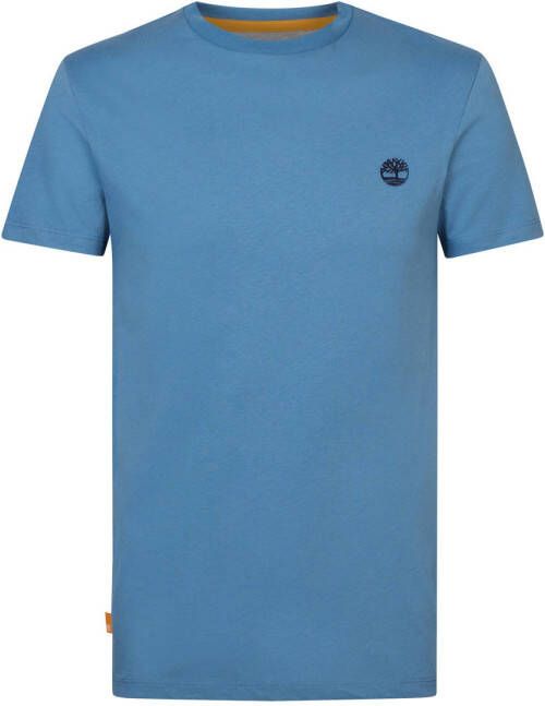 Timberland T-shirt van biologisch katoen royal blue