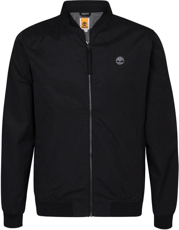 Timberland bomberjack met logo zwart