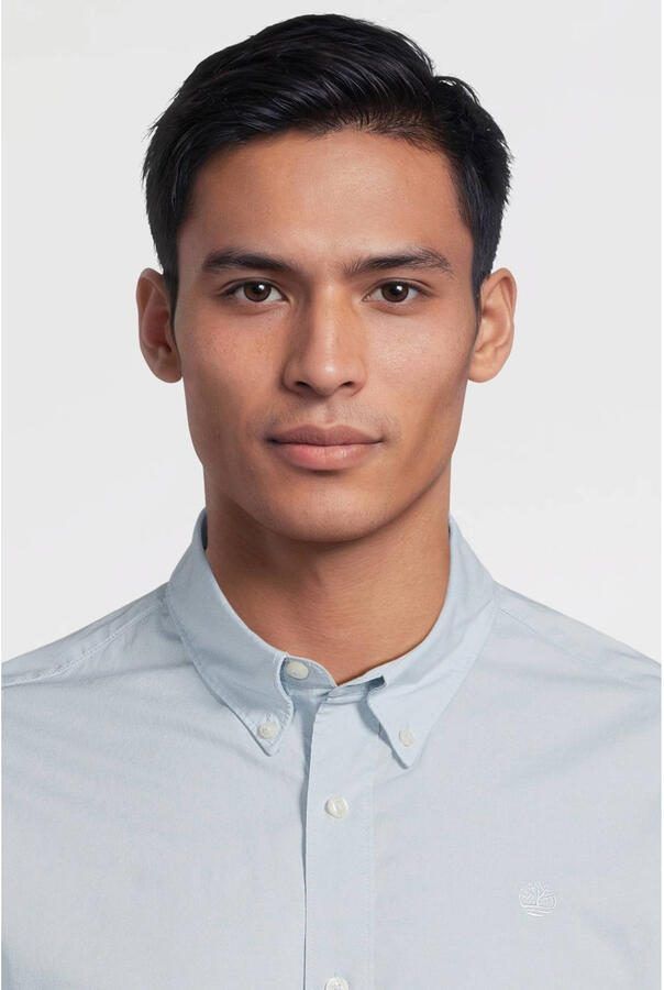 Timberland casual overhemd lichtblauw - Foto 3
