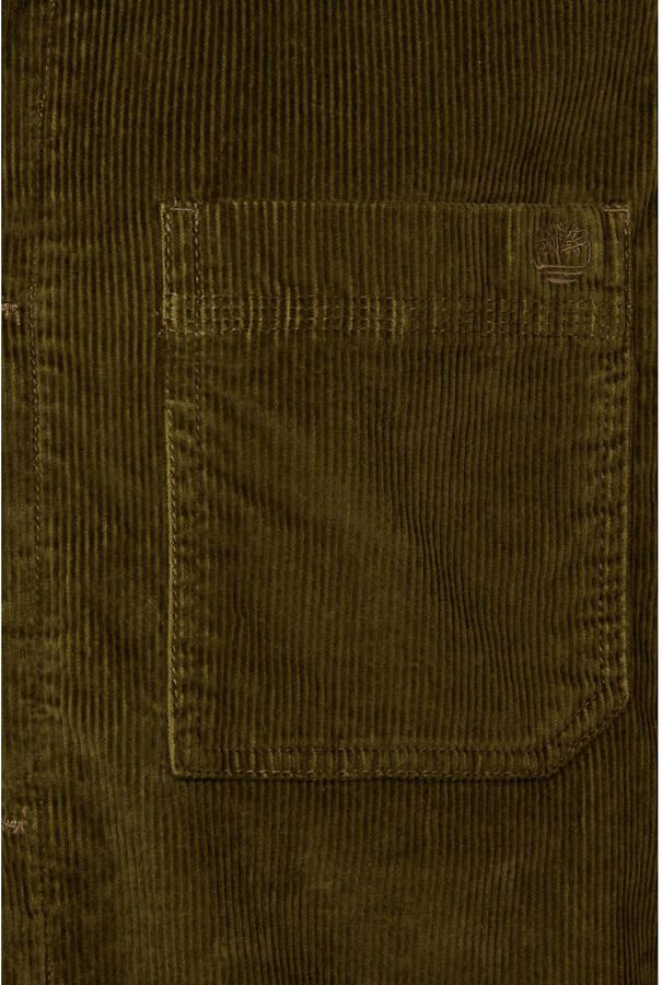 Timberland corduroy regular fit colbert donkergroen - Foto 2