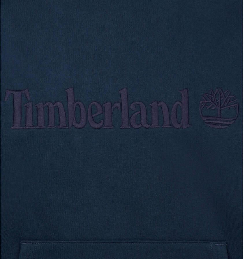 Timberland hoodie donkerblauw