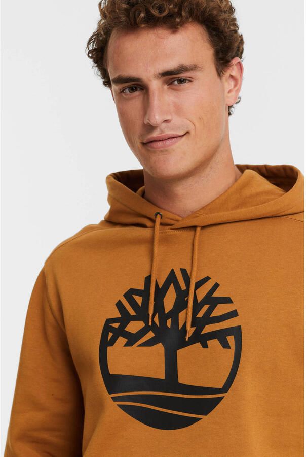 Timberland hoodie met logo cognac - Foto 4