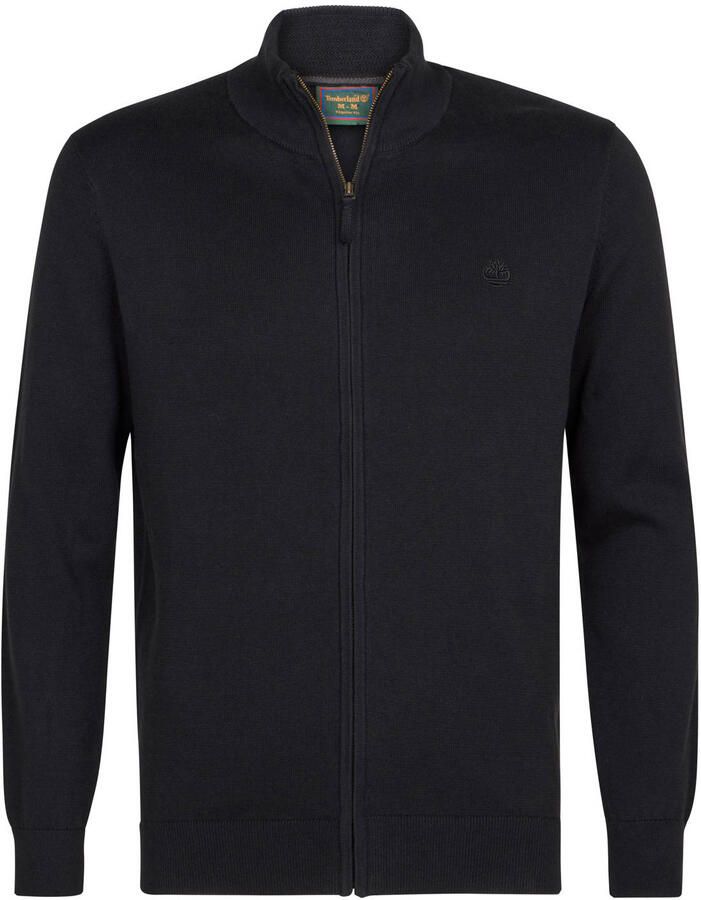 Timberland katoenen gebreid vest zwart