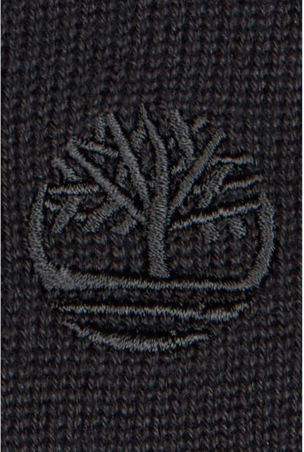 Timberland katoenen gebreid vest zwart - Foto 2
