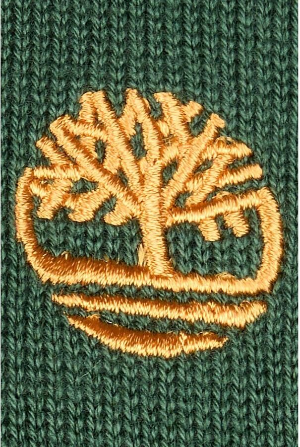 Timberland katoenen regular fit gemêleerde trui donkergroen - Foto 2