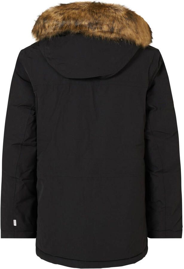 Timberland parka winterjas zwart
