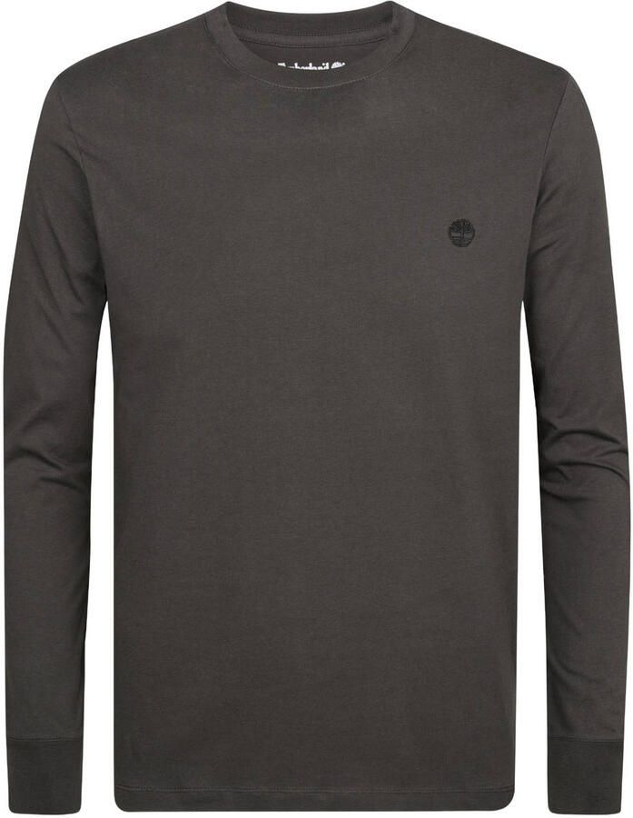 Timberland regular fit longsleeve antraciet