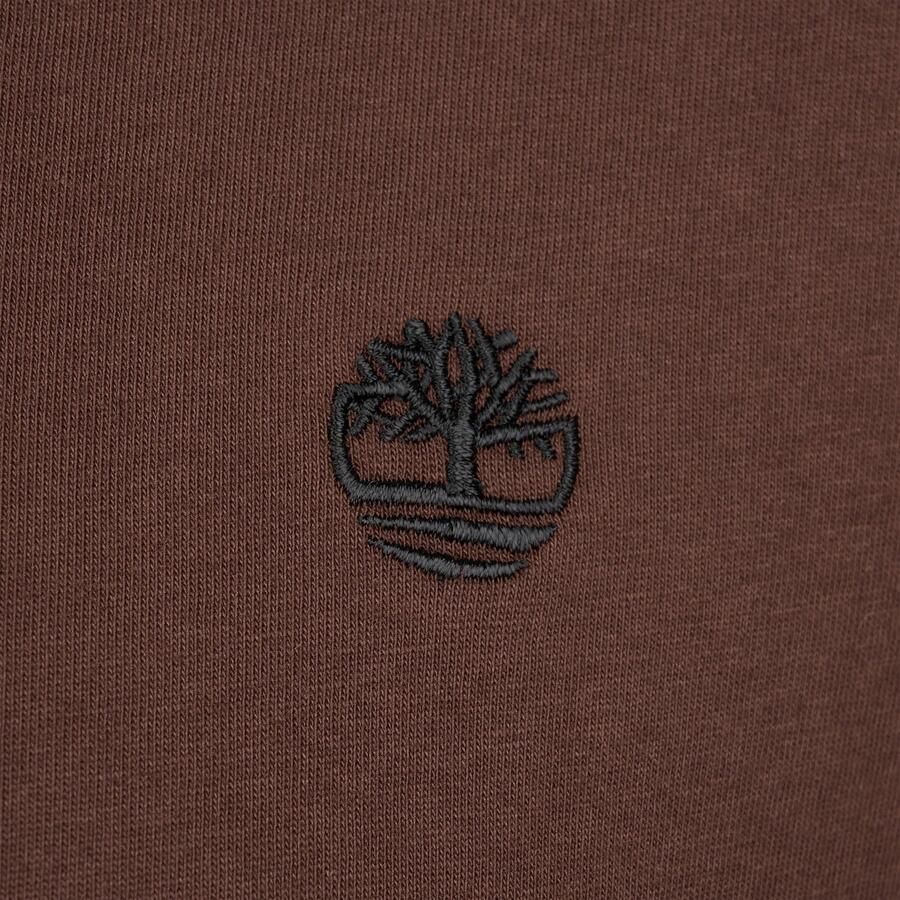 Timberland regular fit longsleeve bruin - Foto 2