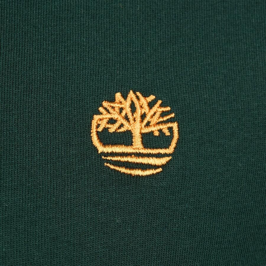 Timberland regular fit longsleeve donkergroen - Foto 2