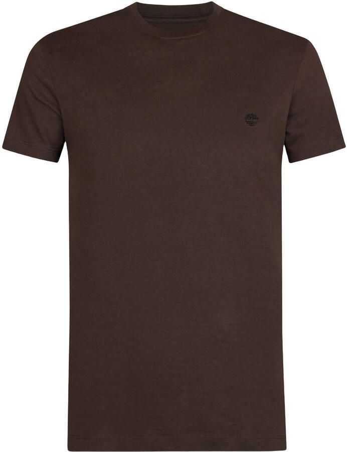 Timberland regular fit T-shirt bruin