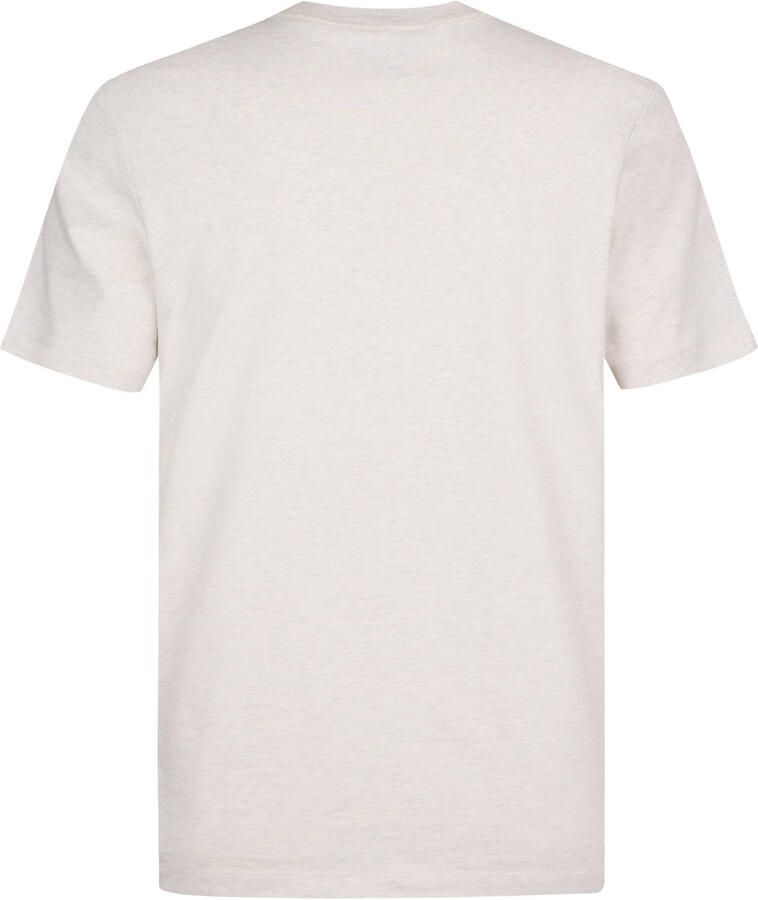 Timberland regular fit T-shirt met logo ecru - Foto 3