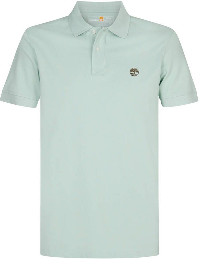Timberland regular polo lichtgroen