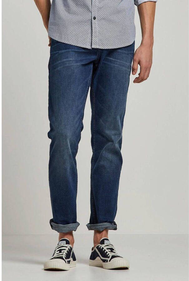 Tom Tailor Denim Straight fit jeans met labelpatch model 'Aedan'