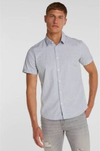 Tom Tailor Overhemd met korte mouwen met minimal-motief