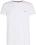 TOMMY HILFIGER Heren Polo's & T-shirts Core Stretch Slim C-neck Wit - Thumbnail 1