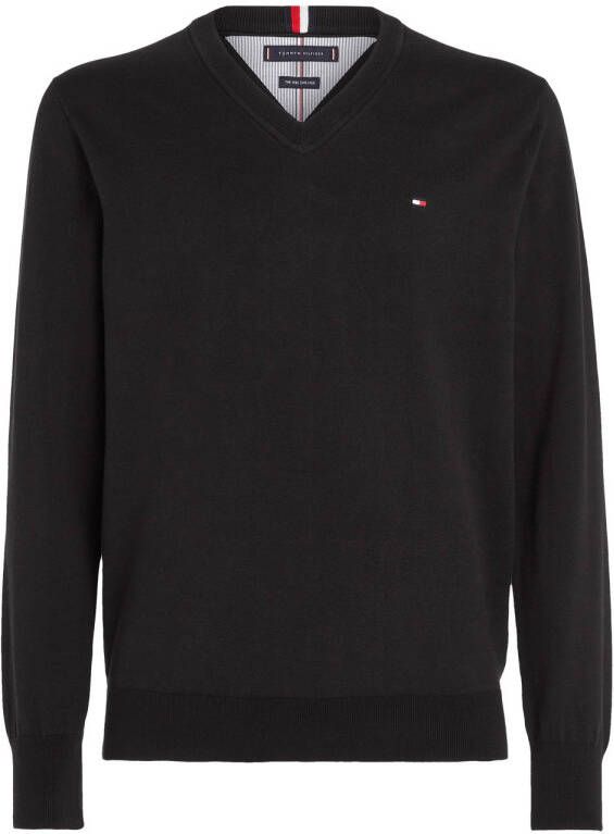 Tommy Hilfiger pullover 1985 met logo zwart