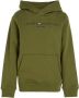 Tommy Hilfiger hoodie U ESSENTIAL met logo olijfgroen Sweater Sweat (duurzaam) Capuchon 104 - Thumbnail 1