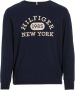 Tommy Hilfiger sweater met printopdruk navy Blauw Printopdruk 104 - Thumbnail 1
