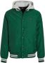 Tommy Hilfiger baseball jacket van gerecycled polyester groen - Thumbnail 2