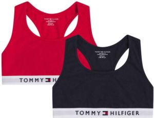 Tommy Hilfiger Underwear Bustier gemaakt van biologisch katoen (set 2-delig Set van 2)