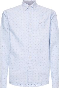 Tommy Hilfiger Big & Tall regular fit overhemd Plus Size met biologisch katoen loudy blue bold blue
