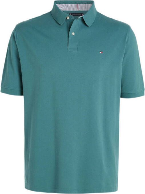 Tommy Hilfiger Big & Tall regular fit polo 1985 Plus Size frosted green