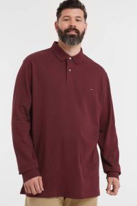 Tommy Hilfiger Big & Tall regular fit polo Plus Size deep rouge