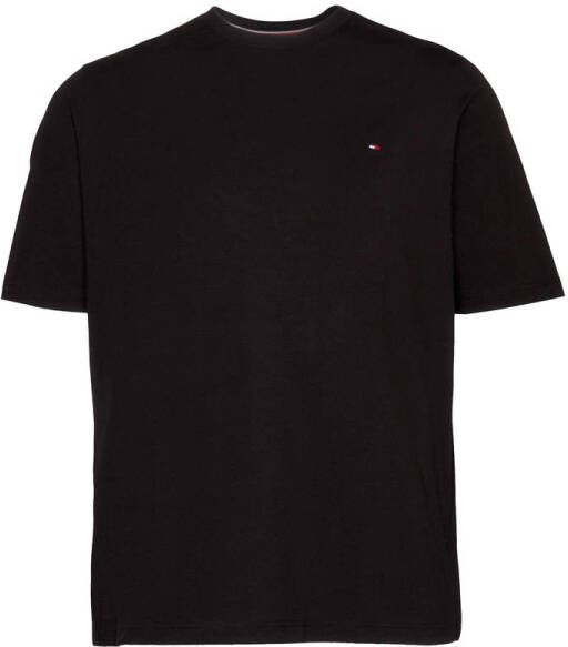 Tommy Hilfiger Big & Tall slim fit T-shirt Plus Size black