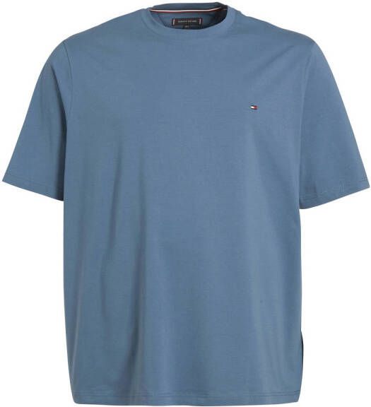 Tommy Hilfiger Big & Tall slim fit T-shirt Plus Size blue coast