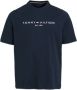 Tommy Hilfiger Big & Tall T-shirt Plus Size met logo desert sky - Thumbnail 1