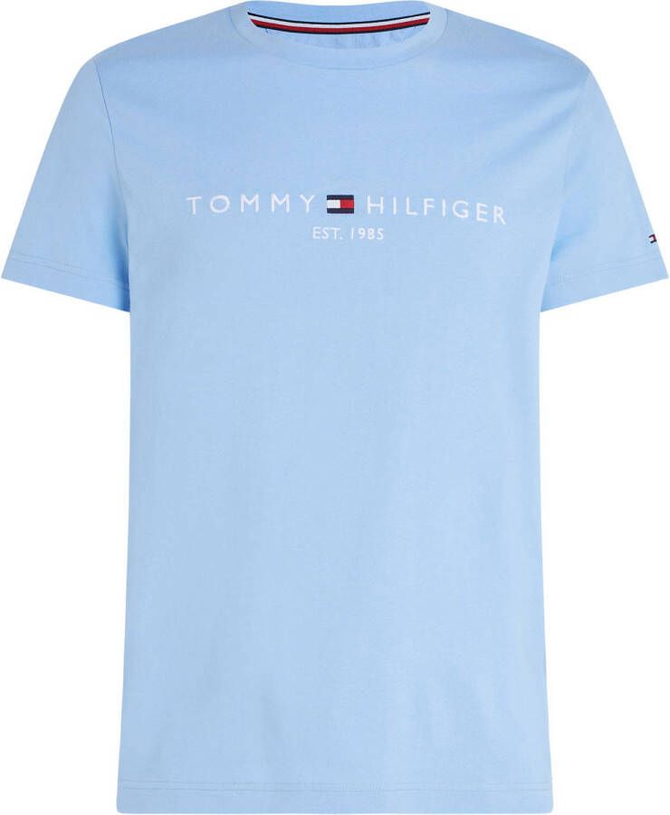 Tommy Hilfiger Big & Tall T-shirt Plus Size met logo vessel blue