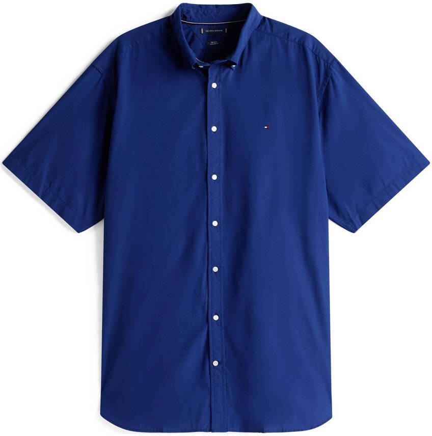Tommy Hilfiger Overhemd met korte mouwen BT-FLEX POPLIN SOLID S S SHIRT-B